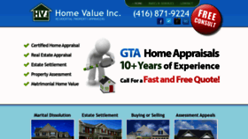 What Homeappraisaltoronto.ca website looked like in 2019 (4 years ago)