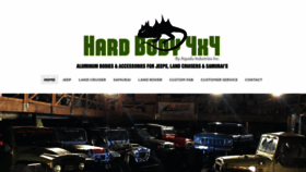 What Hardbody4x4.com website looked like in 2019 (4 years ago)
