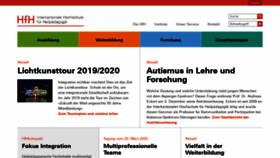 What Hfh.ch website looked like in 2019 (4 years ago)