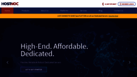 What Hostnoc.com website looked like in 2019 (4 years ago)