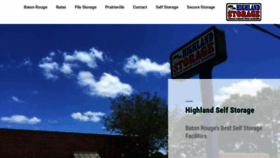 What Highlandstoragebr.com website looked like in 2019 (4 years ago)