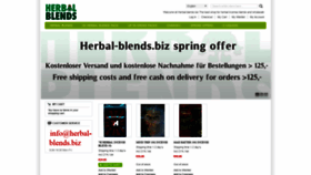 What Herbal-blends.biz website looked like in 2019 (4 years ago)