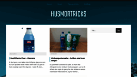 What Husmortricks.dk website looked like in 2019 (4 years ago)