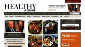 What Healthyaging.net website looked like in 2019 (4 years ago)