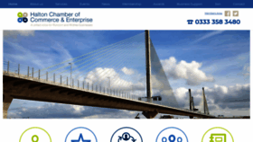 What Haltonchamber.co.uk website looked like in 2019 (4 years ago)