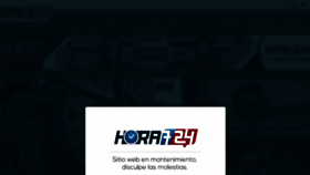 What Hora724.com website looked like in 2019 (4 years ago)
