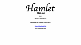 What Hamletonline.com website looked like in 2019 (4 years ago)