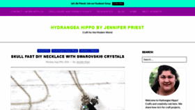 What Hydrangeahippo.com website looked like in 2019 (4 years ago)