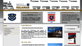 What Hadamar.de website looked like in 2019 (4 years ago)