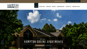 What Hamptongreeneapartments.com website looked like in 2019 (4 years ago)