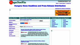 What Hungarynewswire.com website looked like in 2019 (4 years ago)