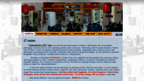 What Hidroelektra021.rs website looked like in 2019 (5 years ago)