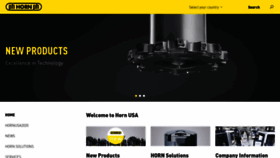 What Hornusa.com website looked like in 2019 (4 years ago)