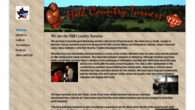 What Hillcountryturners.org website looked like in 2019 (4 years ago)
