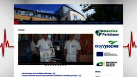 What Hospital-pe.cz website looked like in 2019 (4 years ago)