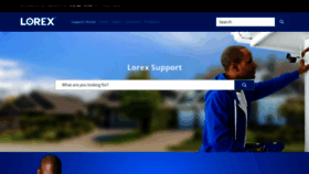 What Help.lorextechnology.com website looked like in 2019 (4 years ago)