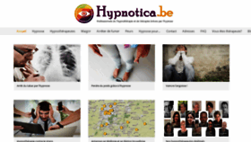 What Hypnotica.be website looked like in 2019 (4 years ago)