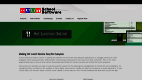 What Hotlunches.net website looked like in 2019 (4 years ago)