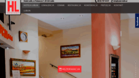What Hotel-lublin.pl website looked like in 2019 (4 years ago)