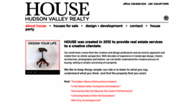 What Househudsonvalley.com website looked like in 2019 (4 years ago)