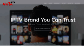 What Helloiptv.com website looked like in 2019 (6 years ago)