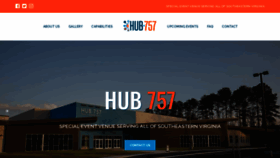 What Hub757.com website looked like in 2019 (4 years ago)