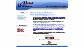 What H2well.com website looked like in 2019 (4 years ago)