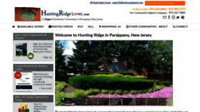 What Huntingridgeliving.com website looked like in 2019 (4 years ago)
