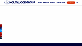 What Holmwoodgroup.com.au website looked like in 2019 (4 years ago)