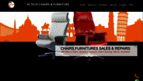 What Hitechchairs.in website looked like in 2019 (4 years ago)