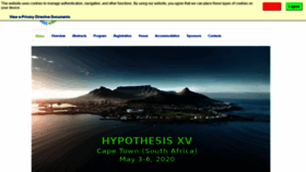 What Hypothesis.ws website looked like in 2019 (4 years ago)