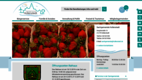 What Hollenstedt.de website looked like in 2019 (4 years ago)