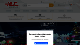 What Hlcwholesale.com website looked like in 2019 (4 years ago)