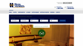 What Hotelveneza.com.br website looked like in 2019 (4 years ago)