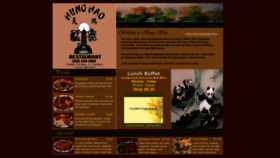 What Hunghaorestaurant.com website looked like in 2019 (4 years ago)