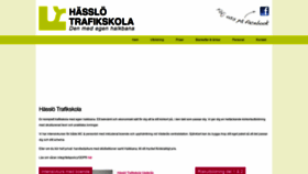 What Hasslotrafikskola.se website looked like in 2019 (4 years ago)