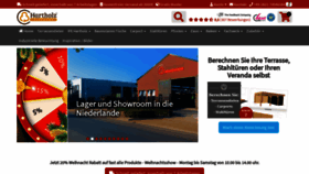 What Hartholzdiscount.de website looked like in 2019 (4 years ago)