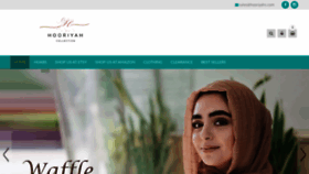 What Hooriyahs.com website looked like in 2019 (4 years ago)