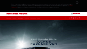 What Hondaakbayrak.com website looked like in 2019 (4 years ago)