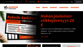 What Hukka.net website looked like in 2019 (4 years ago)