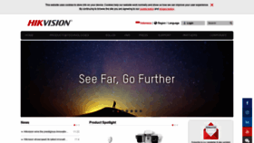 What Hikvision.id website looked like in 2019 (4 years ago)