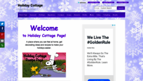 What Holidaycottagepage.com website looked like in 2019 (4 years ago)
