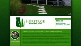 What Heritagesyntheticturf.com website looked like in 2019 (4 years ago)