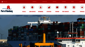 What Hafen-hamburg.de website looked like in 2019 (4 years ago)