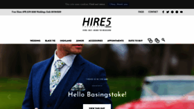 What Hirefive.co.uk website looked like in 2019 (4 years ago)