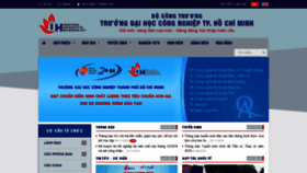What Hui.edu.vn website looked like in 2019 (4 years ago)