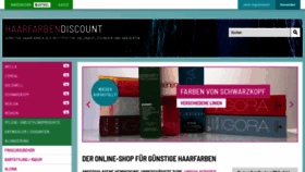 What Haarfarbendiscount.de website looked like in 2019 (4 years ago)