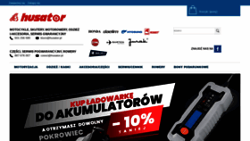 What Husator.pl website looked like in 2019 (4 years ago)