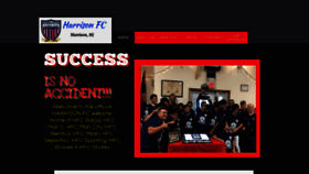 What Harrisonfutbolclub.com website looked like in 2019 (4 years ago)