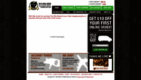 What Hillsonthego.com website looked like in 2019 (4 years ago)